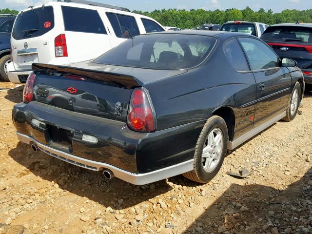 2G1WX15K319364953 - 2001 CHEVROLET MONTE CARL BLACK photo 4