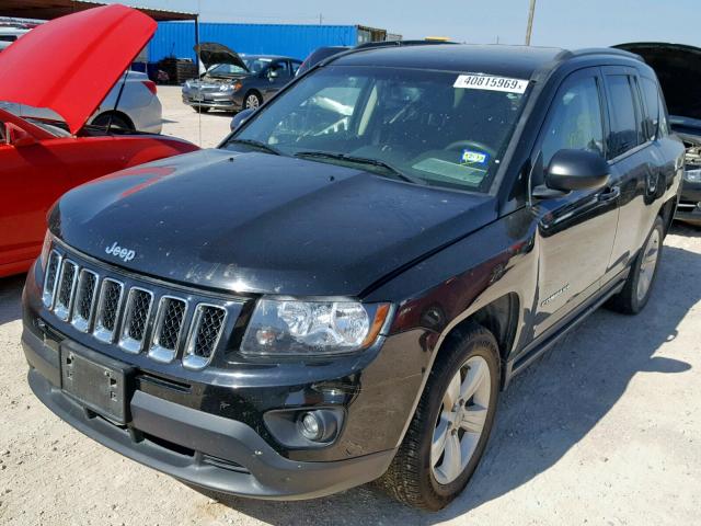 1C4NJCBA7GD688284 - 2016 JEEP COMPASS SP შავი ფოტო 2