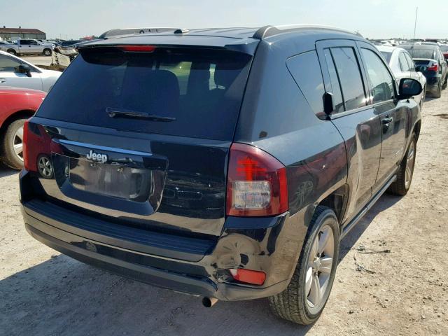 1C4NJCBA7GD688284 - 2016 JEEP COMPASS SP შავი ფოტო 4