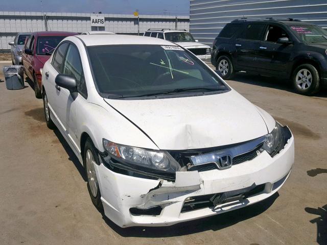 19XFA1F33BE046933 - 2011 HONDA CIVIC VP WHITE photo 1