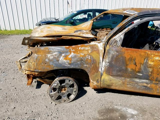 5TFUU4EN3EX084248 - 2014 TOYOTA TACOMA BURN photo 9