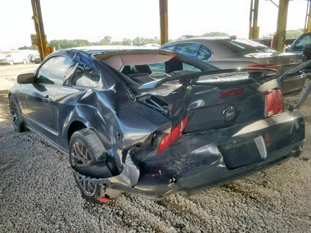 1ZVHT82H175355653 - 2007 FORD MUSTANG GT SILVER photo 3