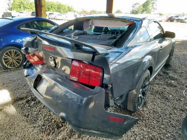 1ZVHT82H175355653 - 2007 FORD MUSTANG GT SILVER photo 4