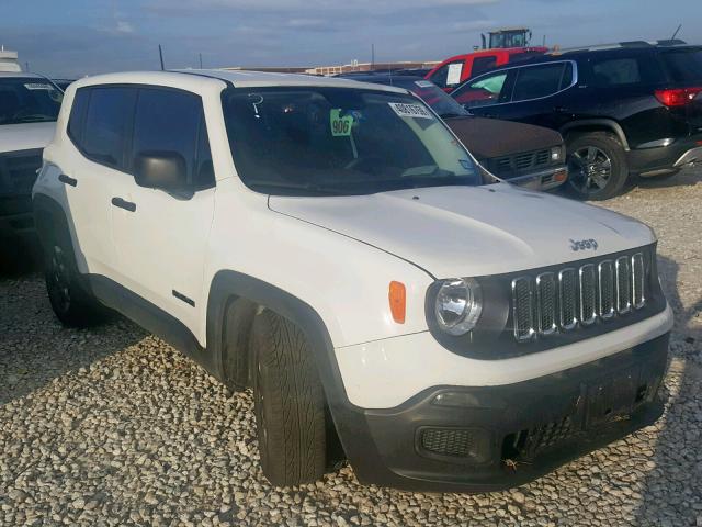 ZACCJAAT2FPC31591 - 2015 JEEP RENEGADE S WHITE photo 1