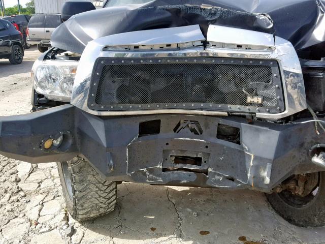 5TFUM5F12BX017377 - 2011 TOYOTA TUNDRA DOU BLACK photo 9