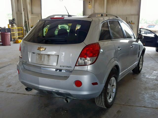 3GNFL4E50CS621661 - 2012 CHEVROLET CAPTIVA SP SILVER photo 4