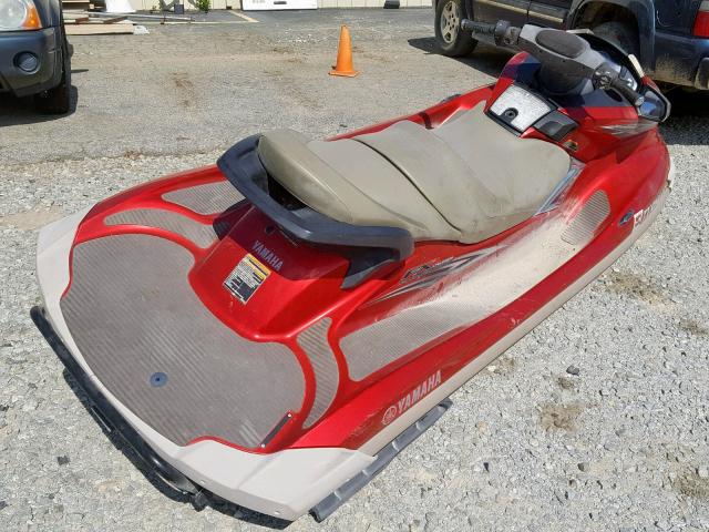 YAMA3163D808 - 2008 YAMAHA MARINE LOT RED photo 4