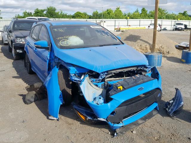 WF0DP3TH8H4120226 - 2017 FORD FOCUS RS BLUE photo 1