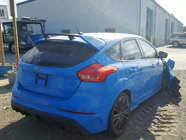 WF0DP3TH8H4120226 - 2017 FORD FOCUS RS BLUE photo 4