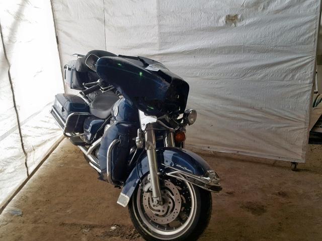 1HD1FCW13YY630966 - 2000 HARLEY-DAVIDSON FLHTCUI BLUE photo 1