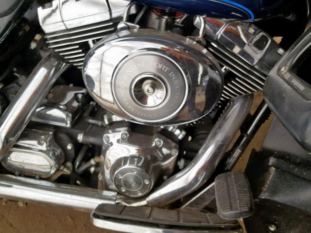 1HD1FCW13YY630966 - 2000 HARLEY-DAVIDSON FLHTCUI BLUE photo 7