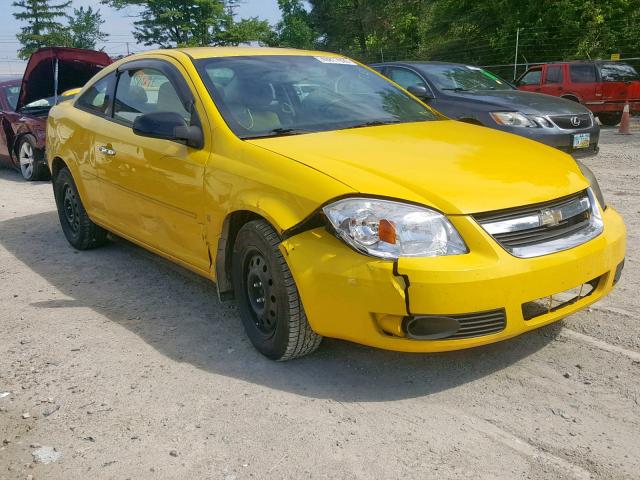 1G1AT18H997234260 - 2009 CHEVROLET COBALT LT YELLOW photo 1