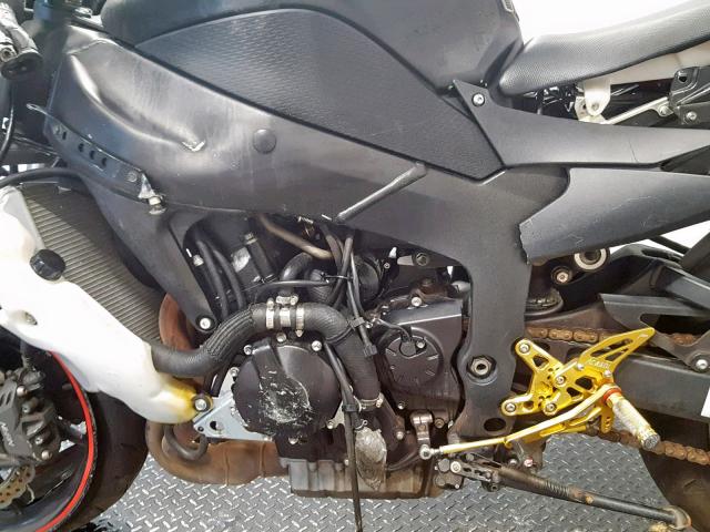 JKAZX4P197A024580 - 2007 KAWASAKI ZX600 P BLACK photo 17