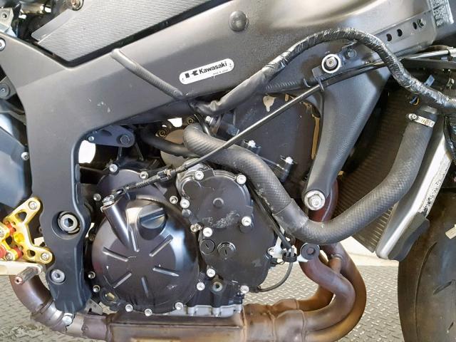 JKAZX4P197A024580 - 2007 KAWASAKI ZX600 P BLACK photo 5