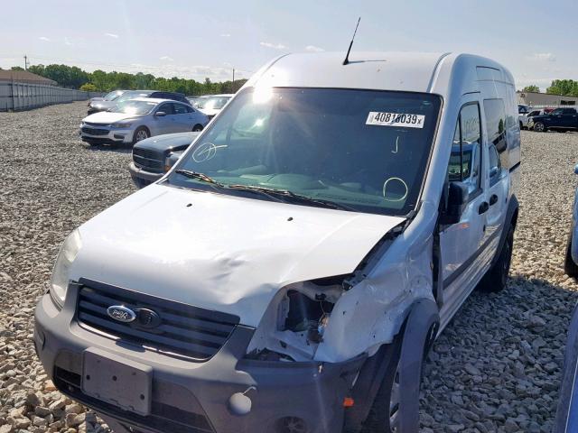 NM0LS6AN8BT059350 - 2011 FORD TRANSIT CO WHITE photo 2