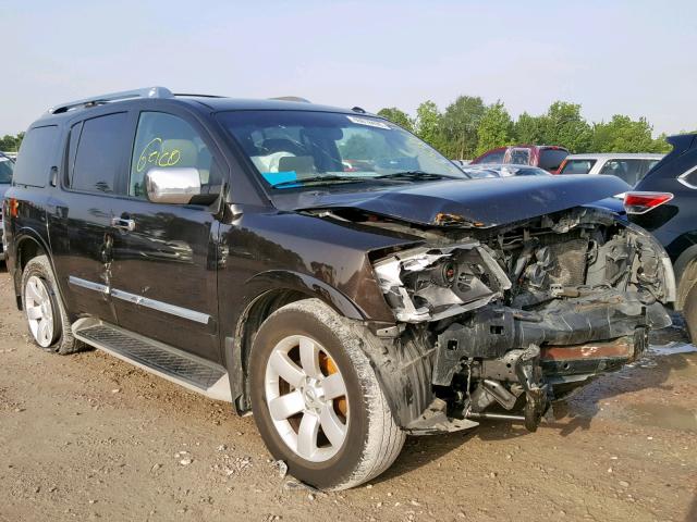 5N1BA0ND4BN624578 - 2011 NISSAN ARMADA SV BLACK photo 1