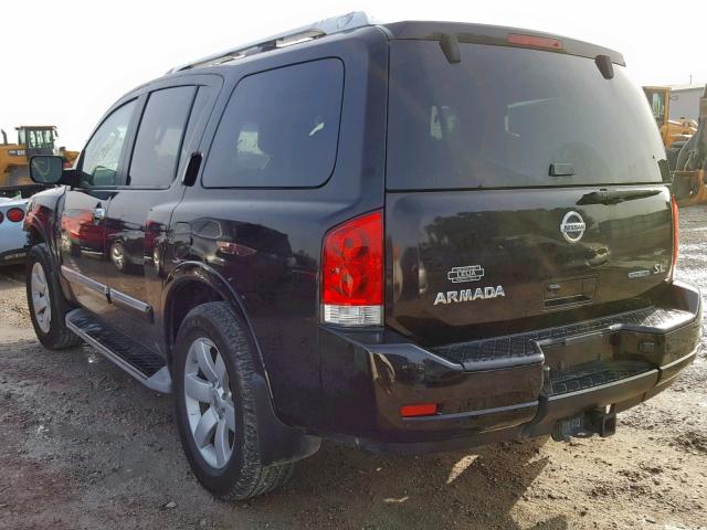 5N1BA0ND4BN624578 - 2011 NISSAN ARMADA SV BLACK photo 3