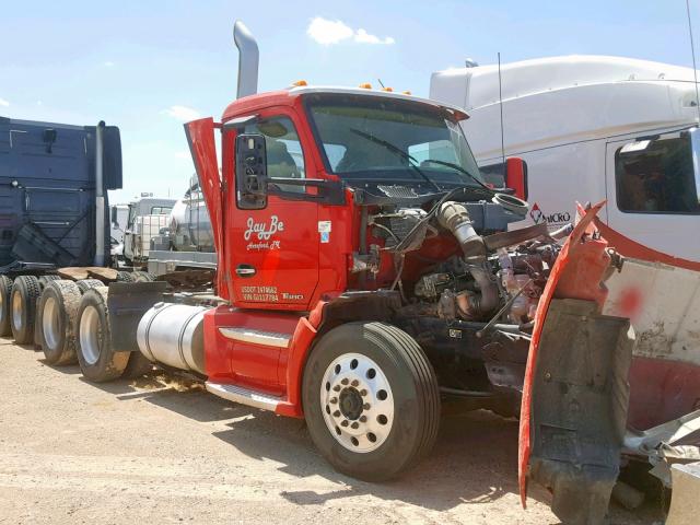 1XKYDP9X6GJ117784 - 2016 KENWORTH CONSTRUCTI RED photo 1