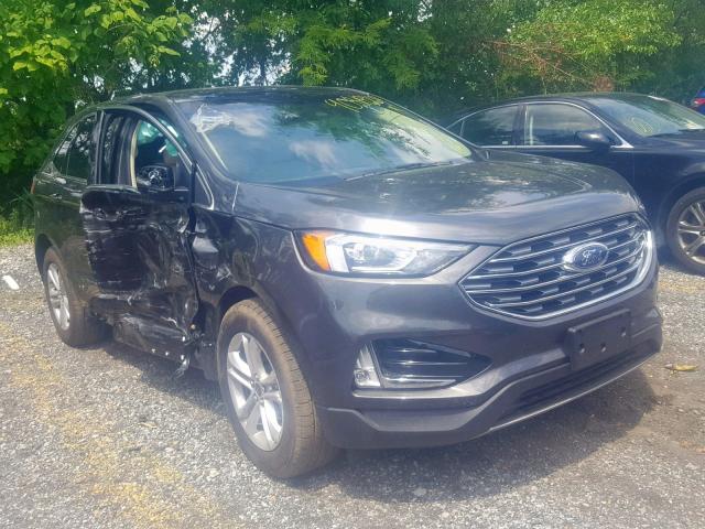 2FMPK4J97KBB40461 - 2019 FORD EDGE SEL GRAY photo 1