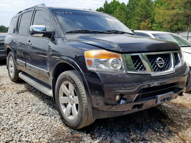 5N1BA0NC0AN603443 - 2010 NISSAN ARMADA SE BLACK photo 1