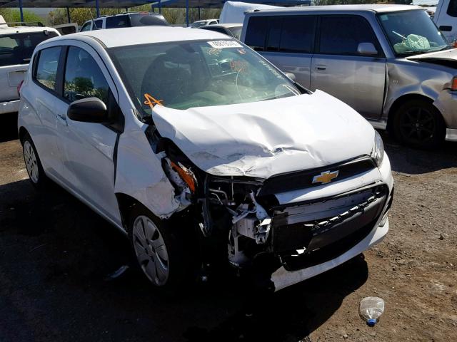 KL8CB6SA4HC743487 - 2017 CHEVROLET SPARK LS WHITE photo 1