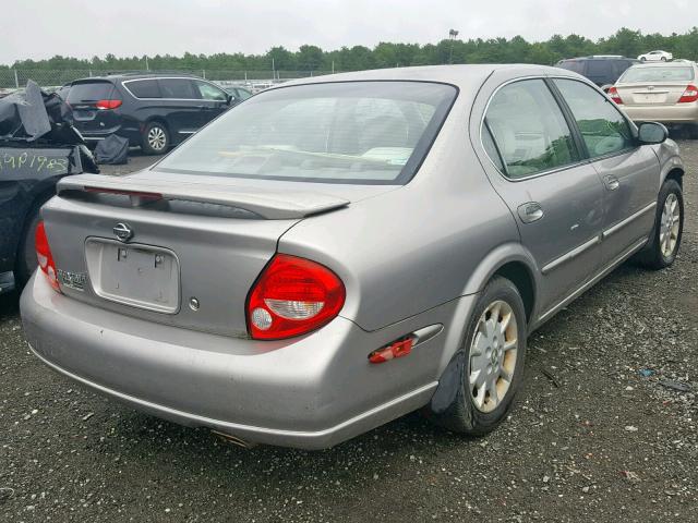 JN1CA31DX1T611220 - 2001 NISSAN MAXIMA GXE BEIGE photo 4