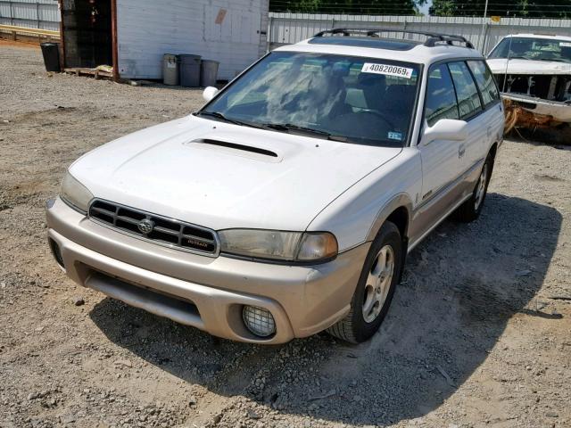 4S3BG6850X7620517 - 1999 SUBARU LEGACY OUT WHITE photo 2