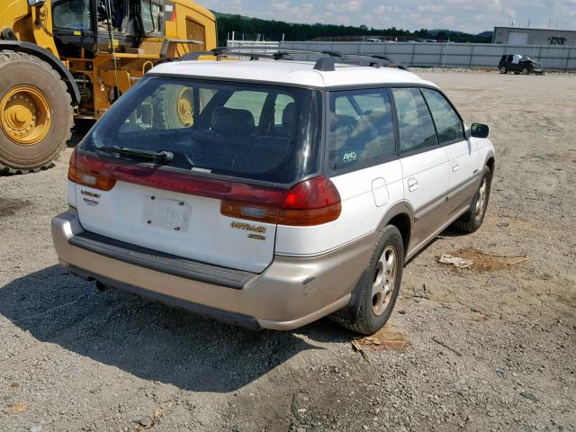 4S3BG6850X7620517 - 1999 SUBARU LEGACY OUT WHITE photo 4