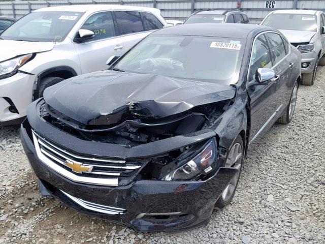 2G1105S38K9122230 - 2019 CHEVROLET IMPALA PRE შავი ფოტო 2