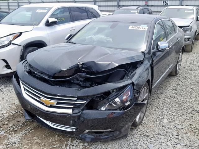 2G1105S38K9122230 - 2019 CHEVROLET IMPALA PRE BLACK photo 2