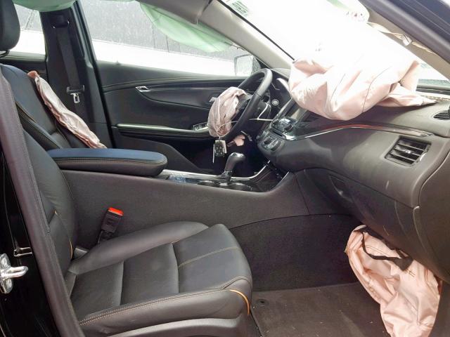 2G1105S38K9122230 - 2019 CHEVROLET IMPALA PRE შავი ფოტო 5