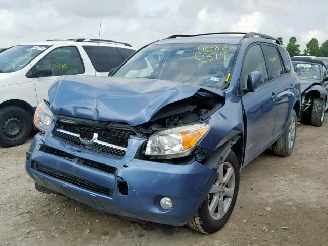 JTMZK31V285016504 - 2008 TOYOTA RAV4 LIMIT BLUE photo 2