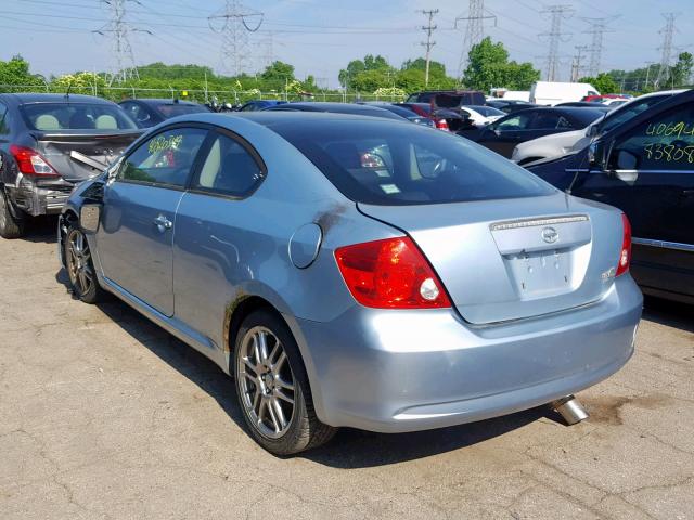 JTKDE177460115438 - 2006 TOYOTA SCION TC ლურჯი ფოტო 3