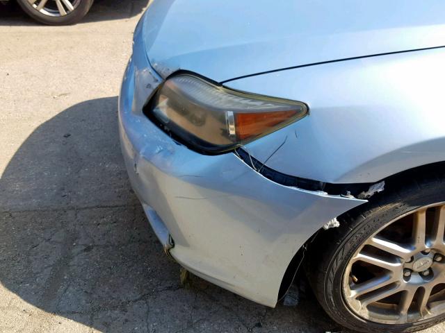 JTKDE177460115438 - 2006 TOYOTA SCION TC ლურჯი ფოტო 9