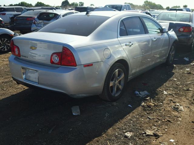 1G1ZD5EU2CF354553 - 2012 CHEVROLET MALIBU 2LT SILVER photo 4