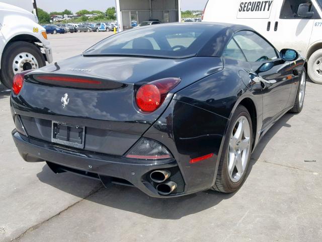 ZFF65LJAXA0168395 - 2010 FERRARI CALIFORNIA BLACK photo 4