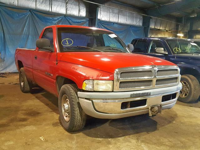 3B7KC26Z8WM242932 - 1998 DODGE RAM 2500 RED photo 1