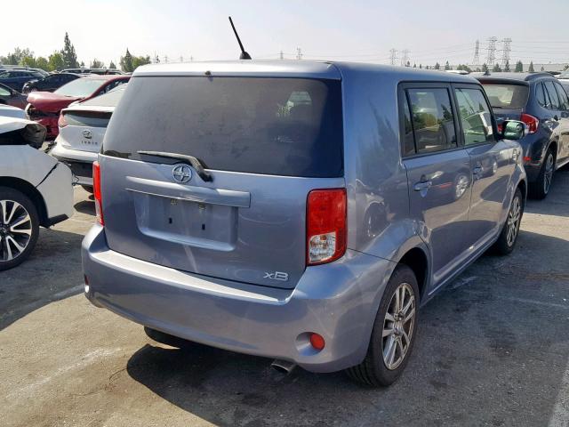 JTLZE4FE4B1131646 - 2011 TOYOTA SCION XB 银色 照片 4