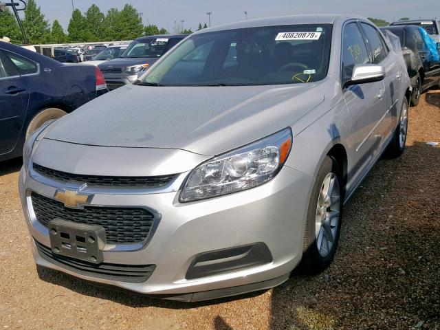 1G11C5SL6FF128810 - 2015 CHEVROLET MALIBU 1LT 银色 照片 2
