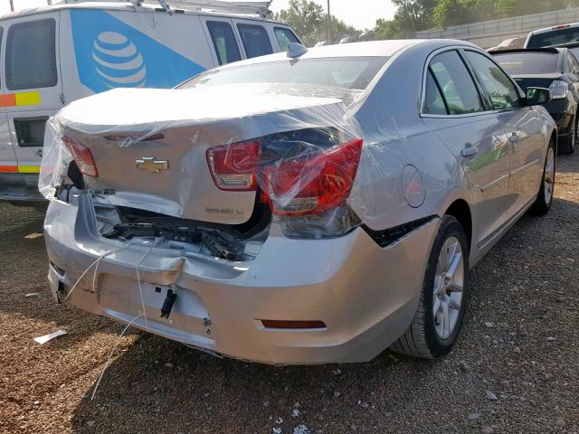 1G11C5SL6FF128810 - 2015 CHEVROLET MALIBU 1LT 银色 照片 4