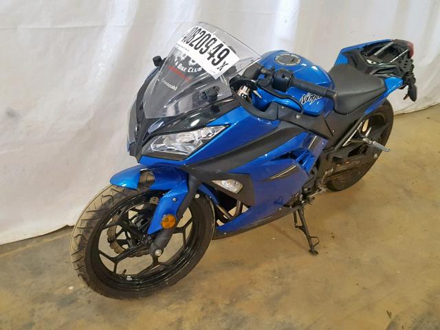 JKAEX8A18HDA31800 - 2017 KAWASAKI EX300 A BLUE photo 2