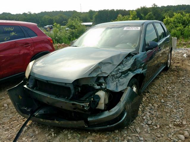 1G1ZT62895F302579 - 2005 CHEVROLET MALIBU MAX GRAY photo 2