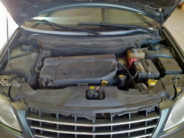 2C8GF68454R629755 - 2004 CHRYSLER PACIFICA GREEN photo 7