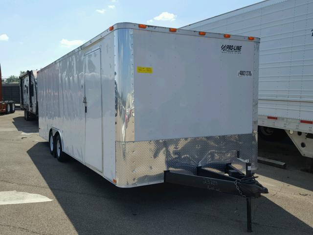 5WKBE2420E1023789 - 2014 FREE TRAILER WHITE photo 1