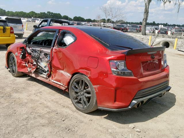 JTKJF5C77GJ025970 - 2016 TOYOTA SCION TC RED photo 3