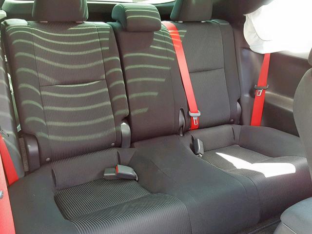 JTKJF5C77GJ025970 - 2016 TOYOTA SCION TC RED photo 6