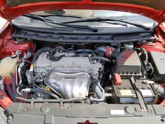 JTKJF5C77GJ025970 - 2016 TOYOTA SCION TC RED photo 7