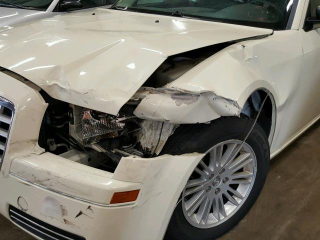 2C3KA43D69H528361 - 2009 CHRYSLER 300 LX CREAM photo 9