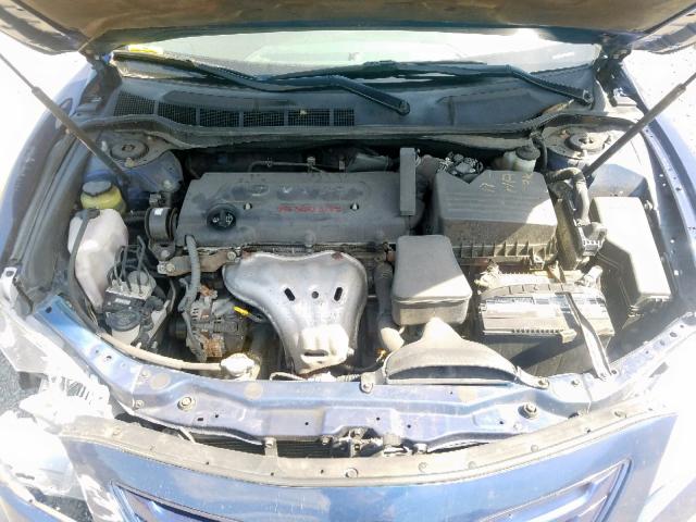 4T1BE46K97U118427 - 2007 TOYOTA CAMRY NEW BLUE photo 7