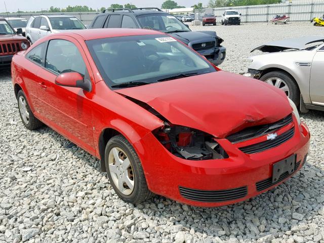 1G1AL15F077273335 - 2007 CHEVROLET COBALT LT RED photo 1